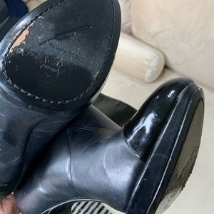 Pre-loved, Brian Atwood Leather Boots, size 38.5.